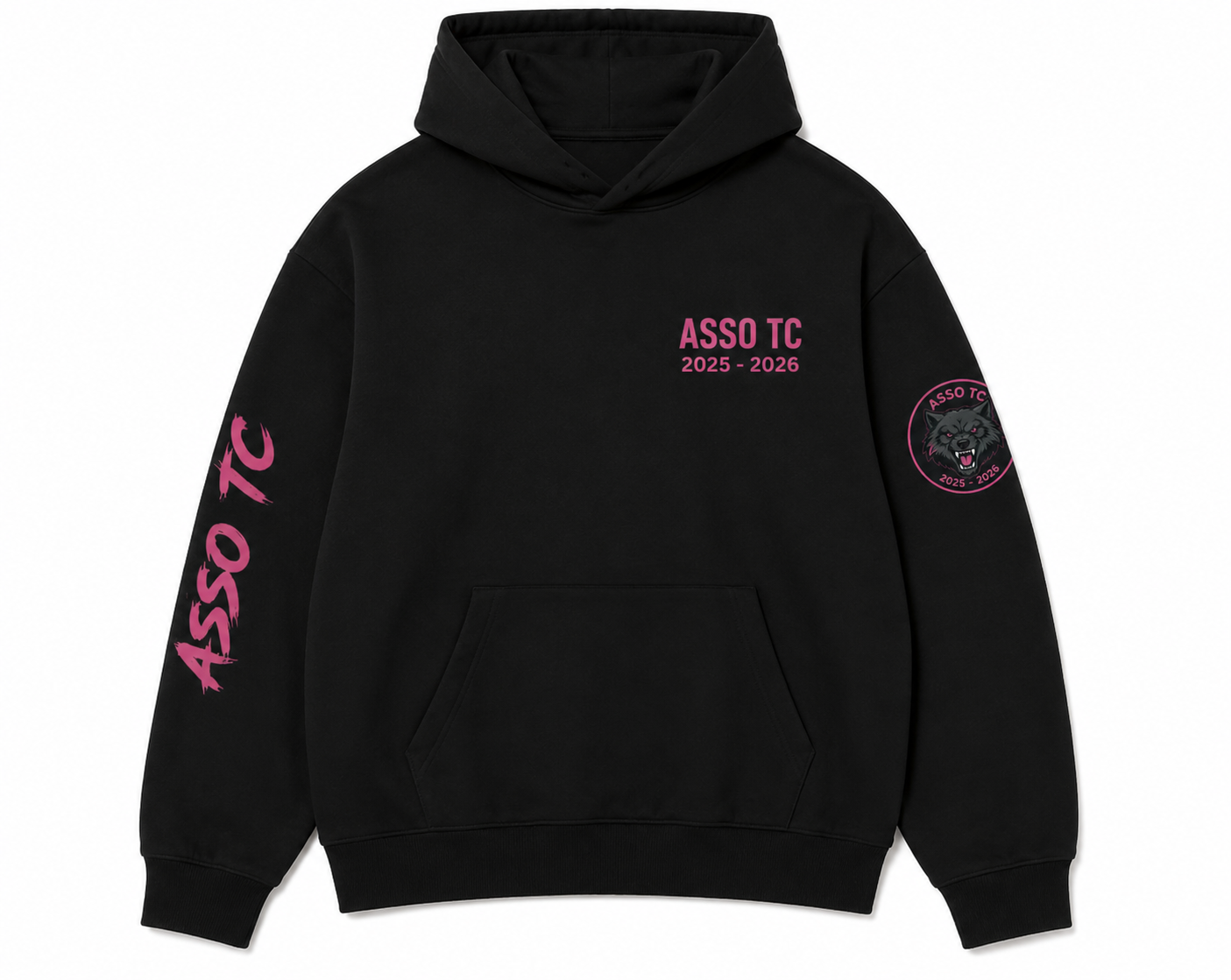 Sweat ASSO TC BDE TC IUT Quimper - face avant